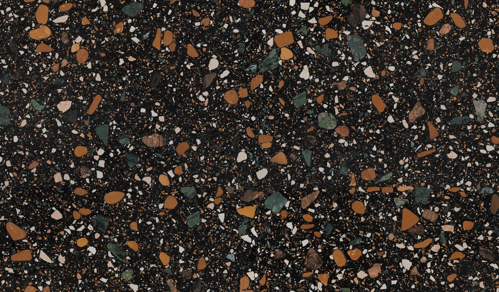 ENIND3214MT80160 Terrazzo Black Matt 800x1600 матовый мультиколор