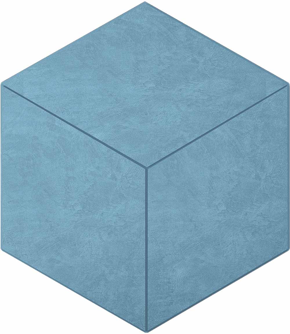 SR03 Spectrum Sky Blue Cube 250x290 неполированный голубой мозаика